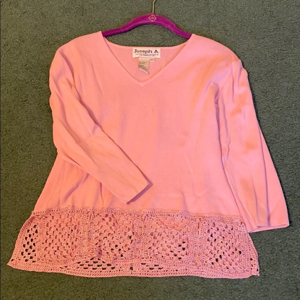 Lace & Bead sweater